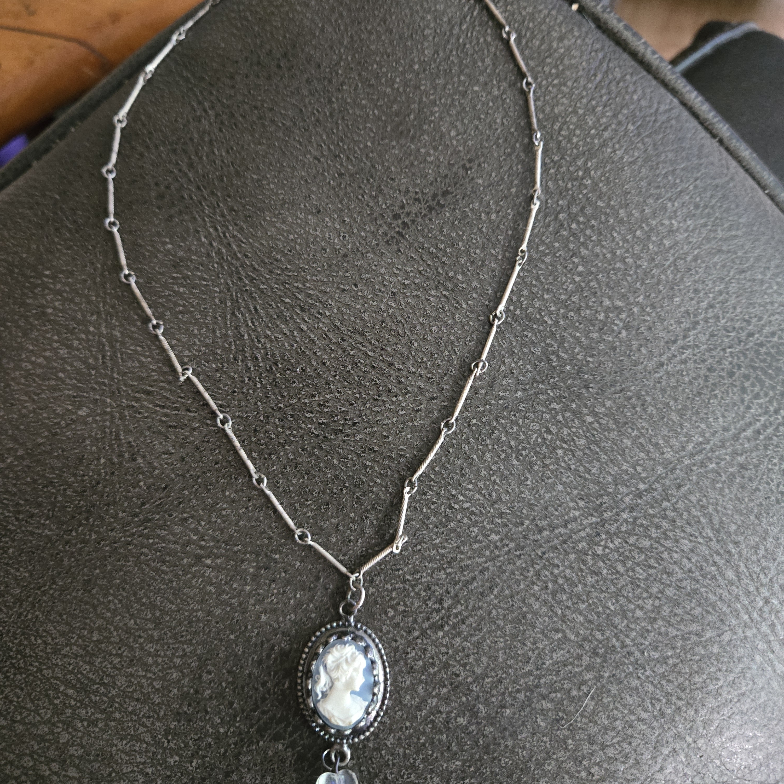 Minimalist Silver Solitaire Necklace